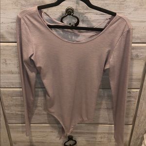 Long sleeve body suit